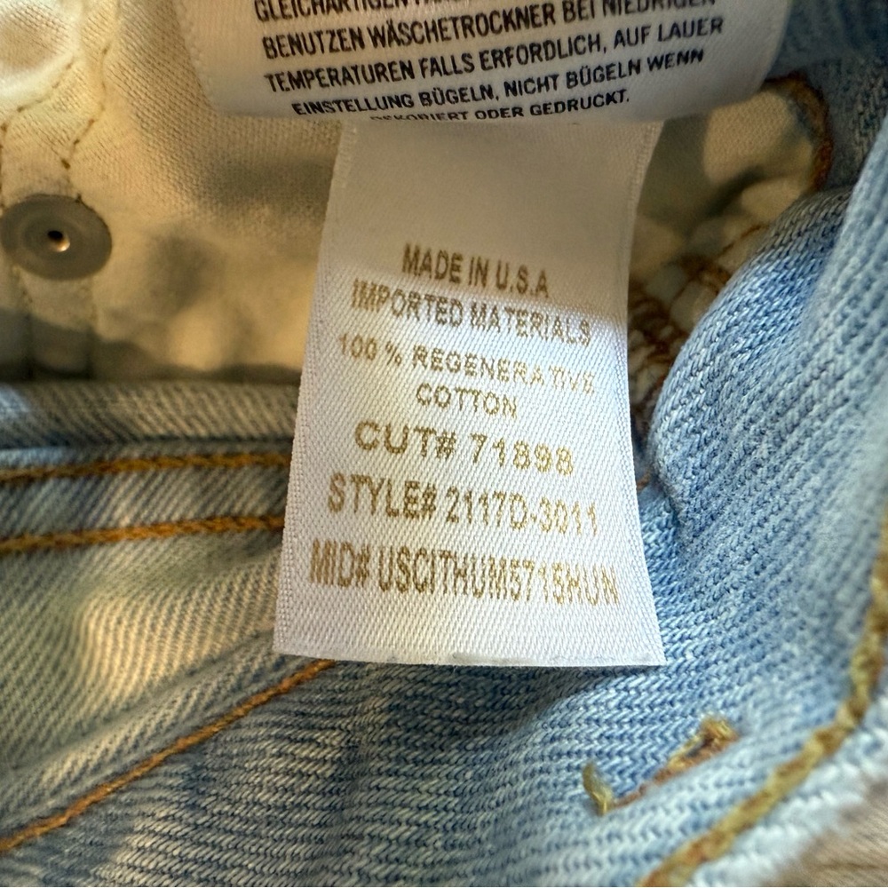 Citizens of Humanity Ayla Baggy Crop Jeans 23/24 - Picture 6 of 11